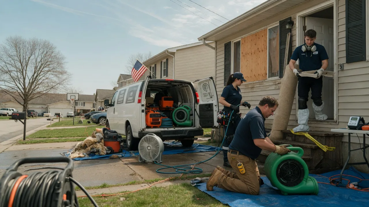 Water Damage Restoration in Culleoka, TN near me